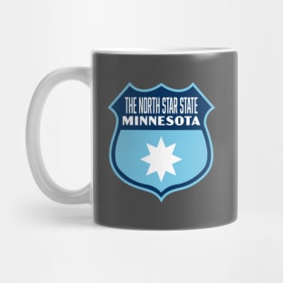 Vintage Minnesota The North Star State Shield Mug